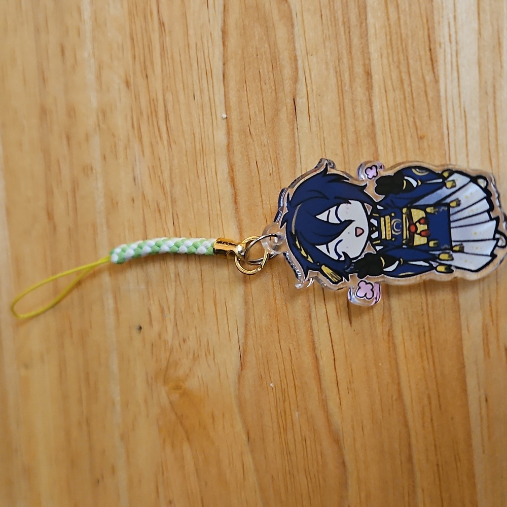 Anime Character Mikazuki Munechika Keychain